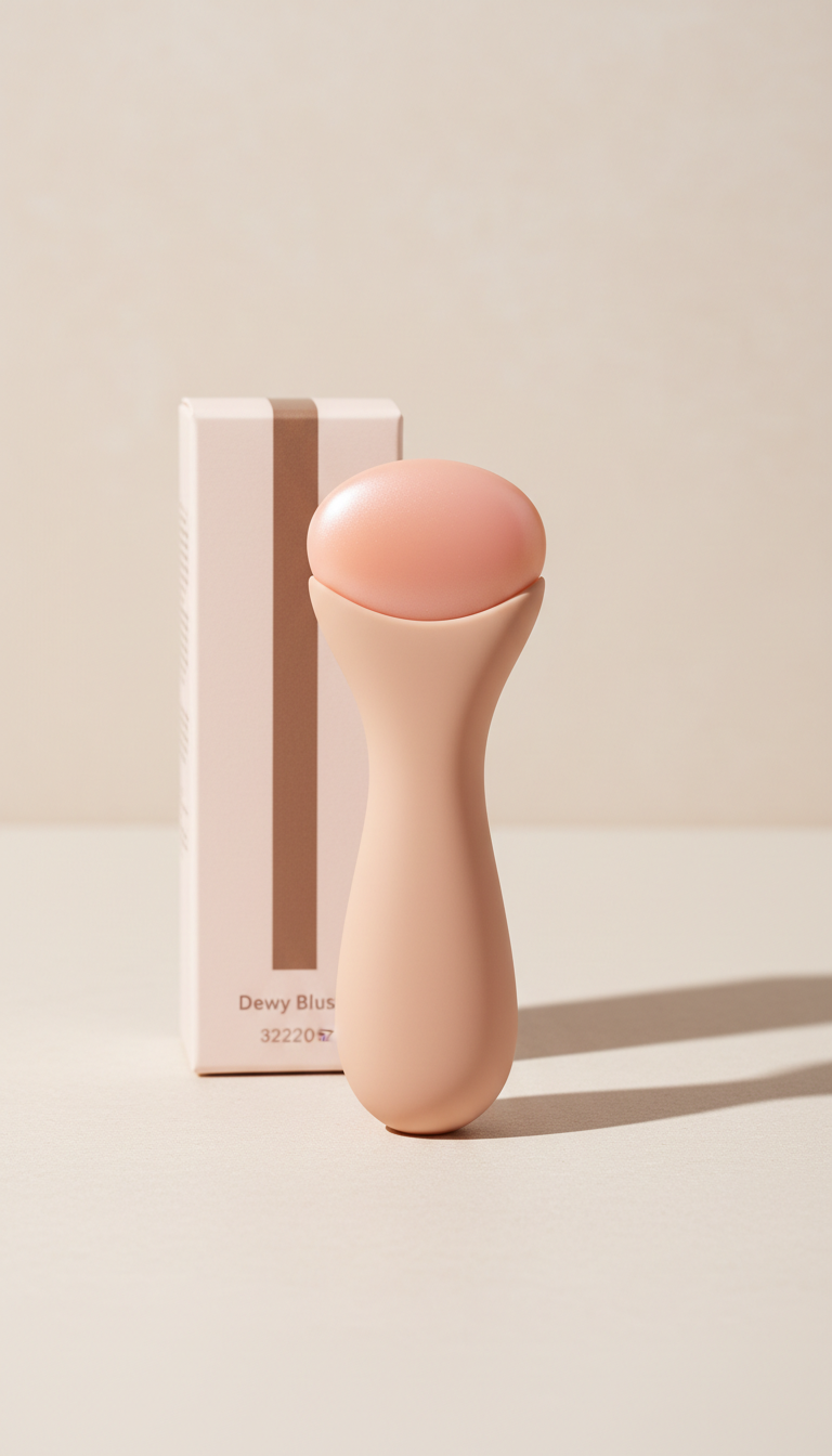 Sleek Metal Cosmetic Tool